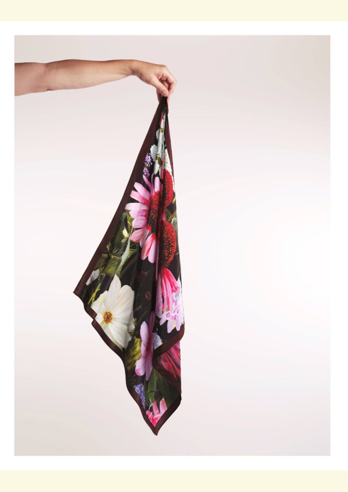 Echinacea Silk Scarf