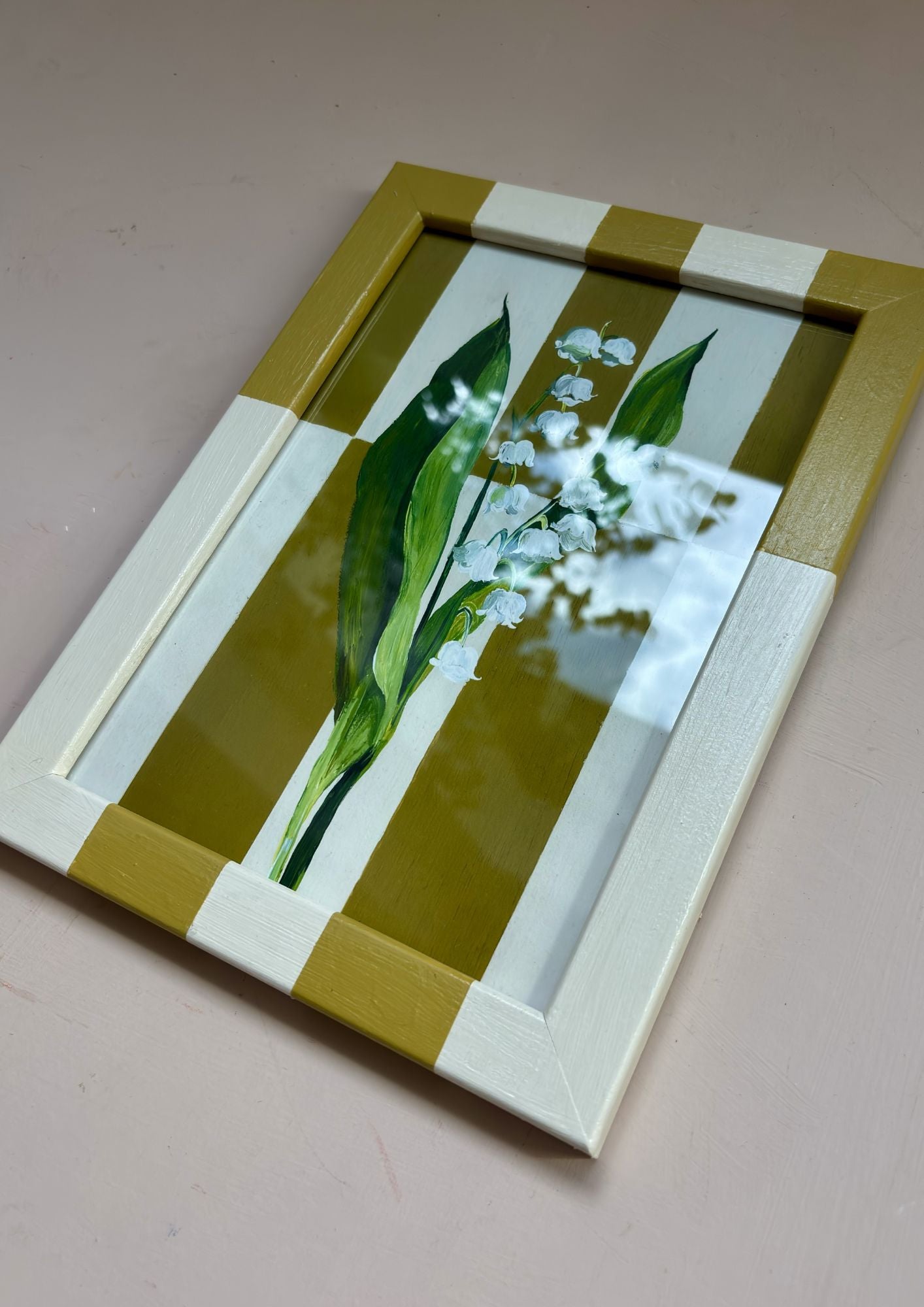 Lily of the Valley - May Birth Flower Framed Print