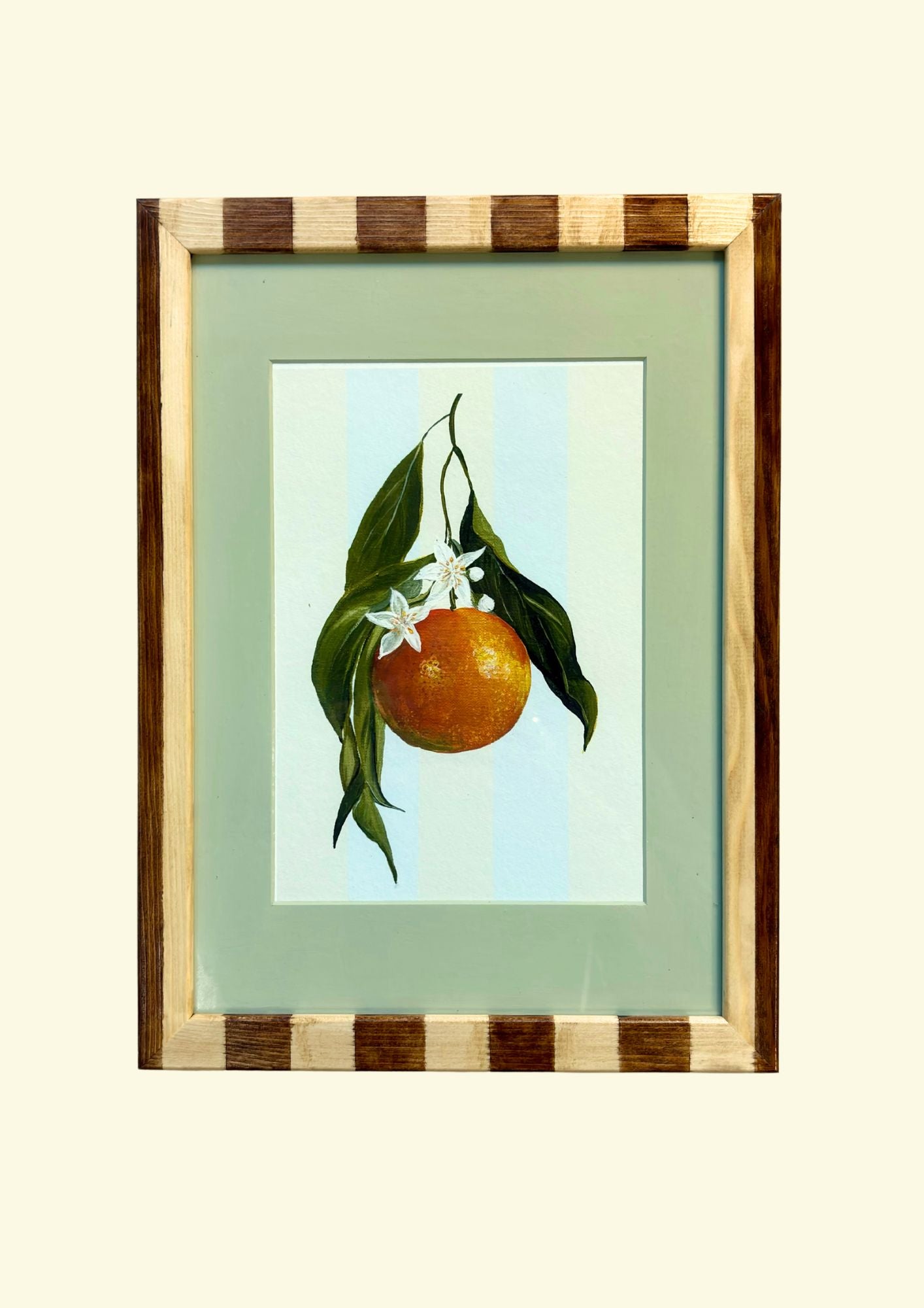 Little Clemmy in Wood Stained Stripe