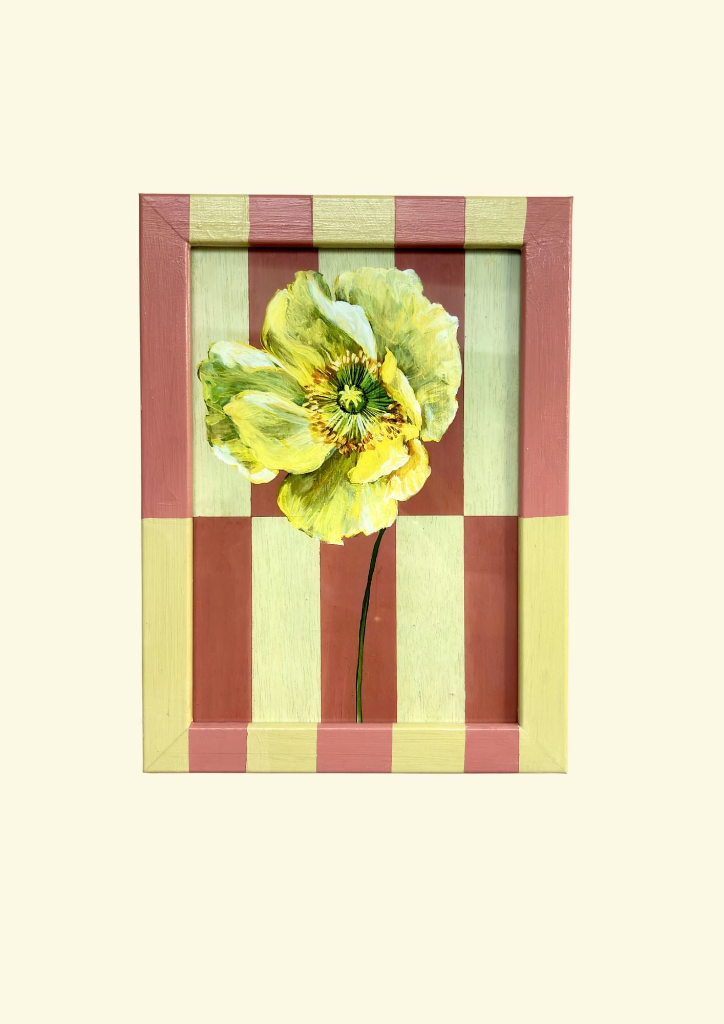 Poppy - August Birth Flower Framed Print
