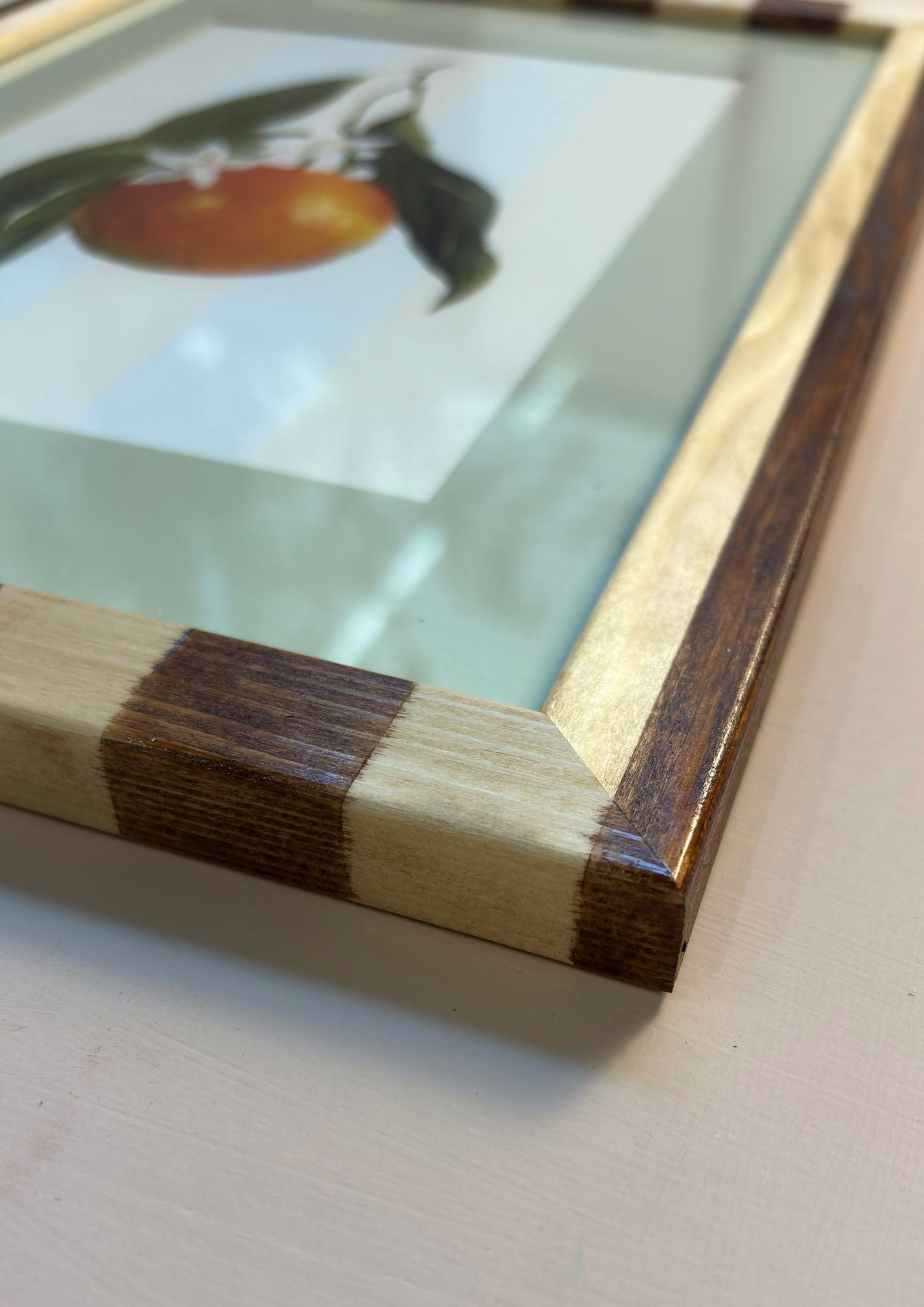 Little Clemmy in Wood Stained Stripe