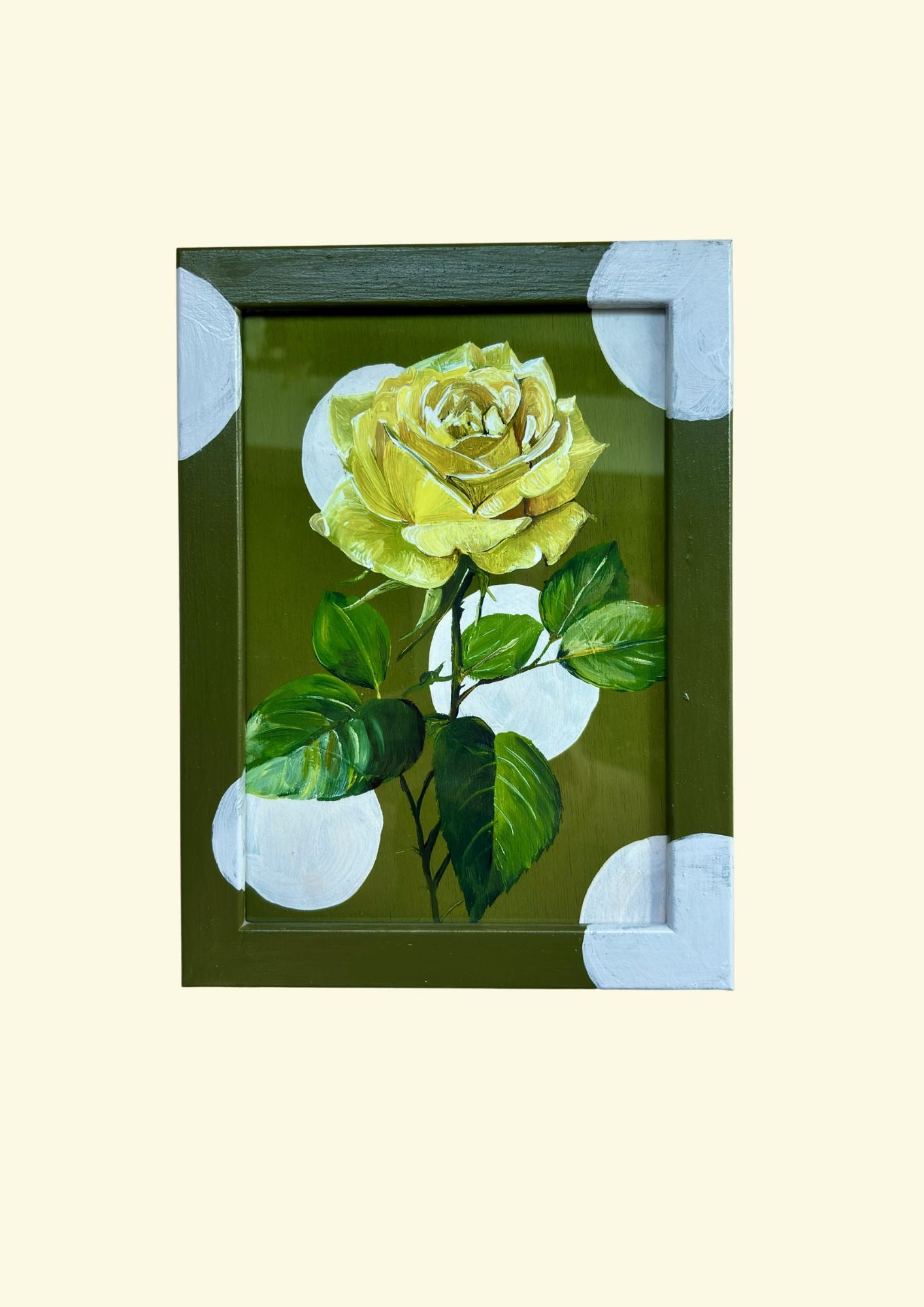 Rose- June Birth Flower Framed Print