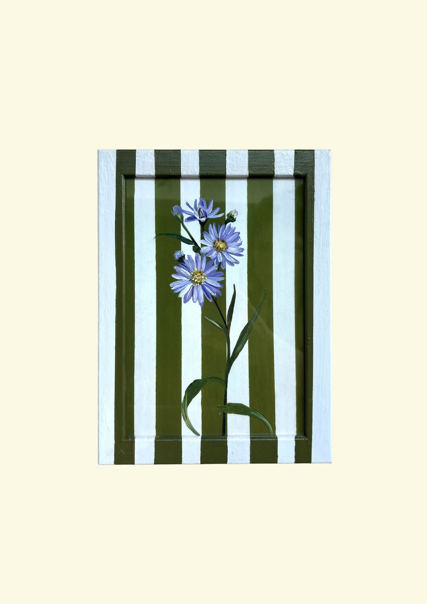Aster - September Birth Flower Framed Print