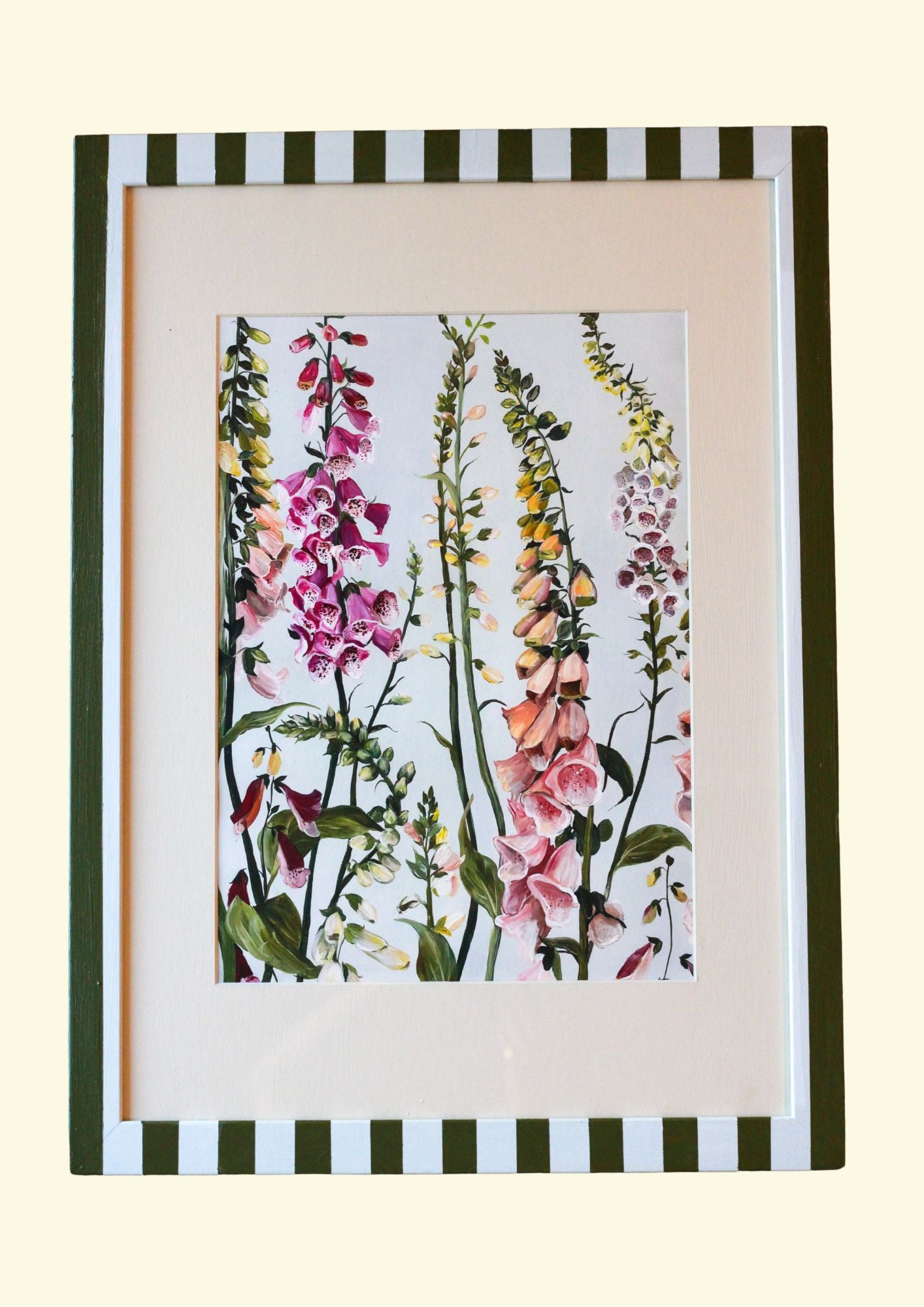 'For June' Framed Print mounted
