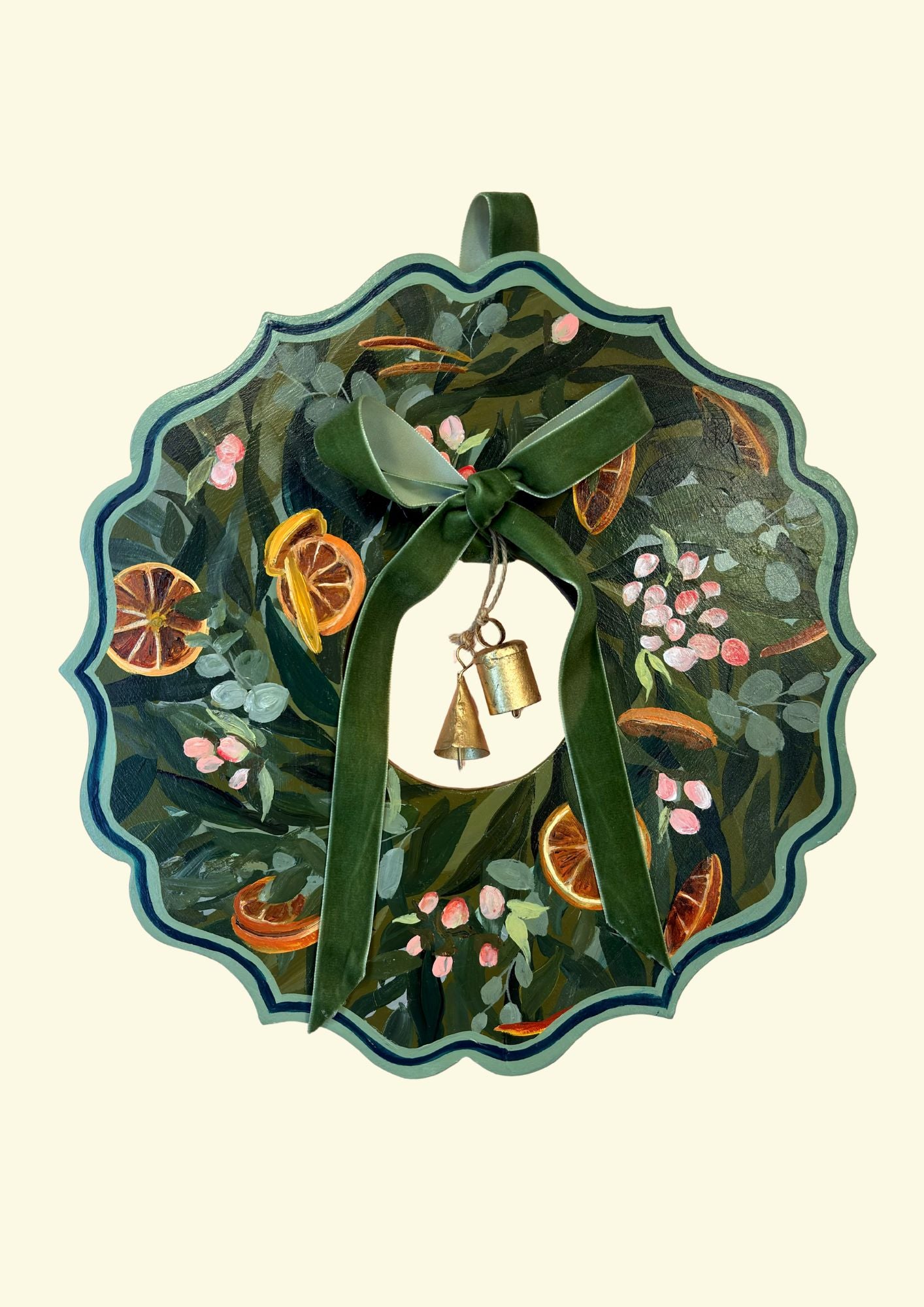 Clementine and Hypericum Wreath