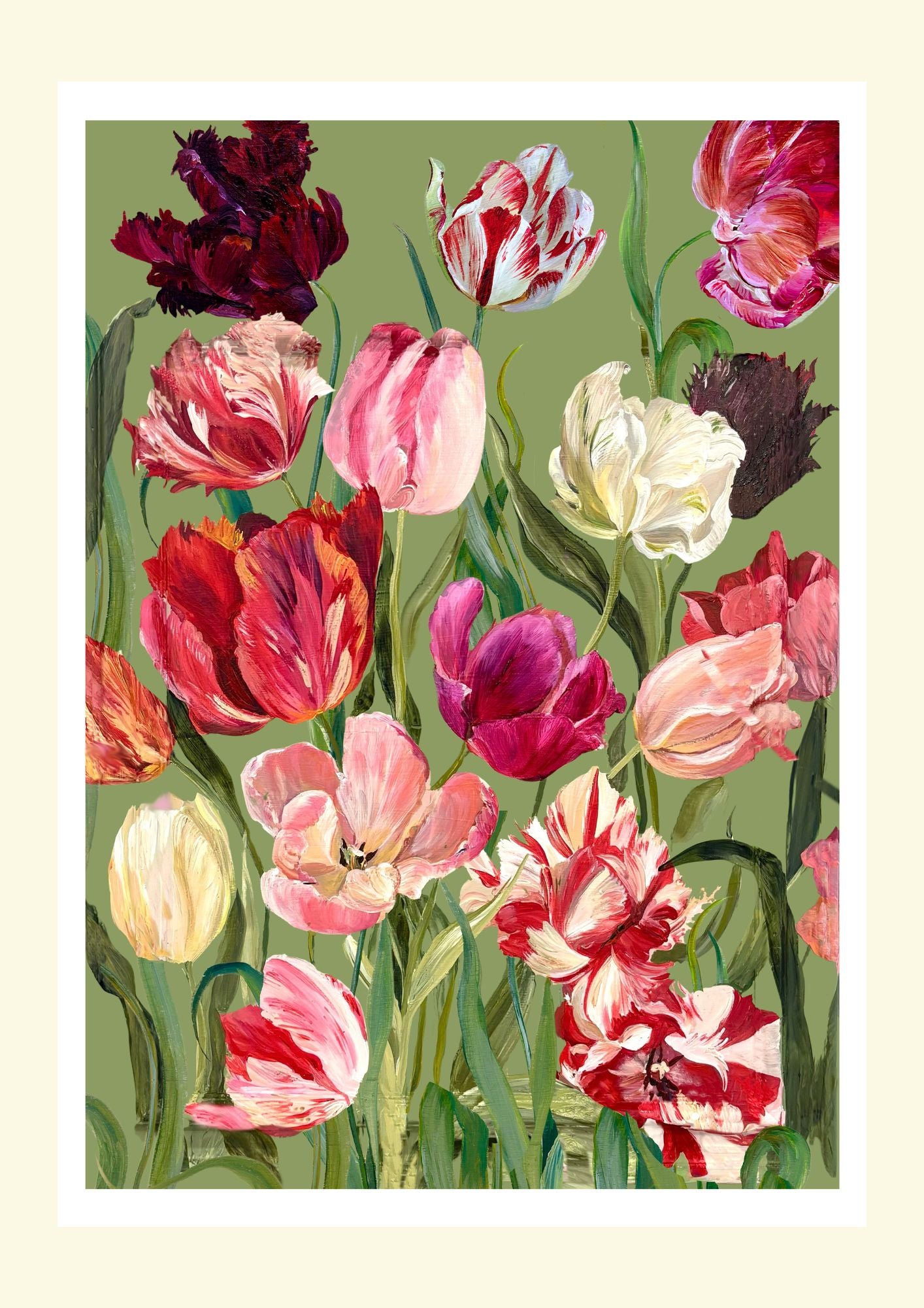 'For April' Framed Print