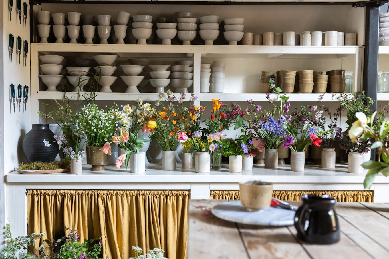 1st July | Botanical Flower Painting Workshop | AESME Flower Studio London