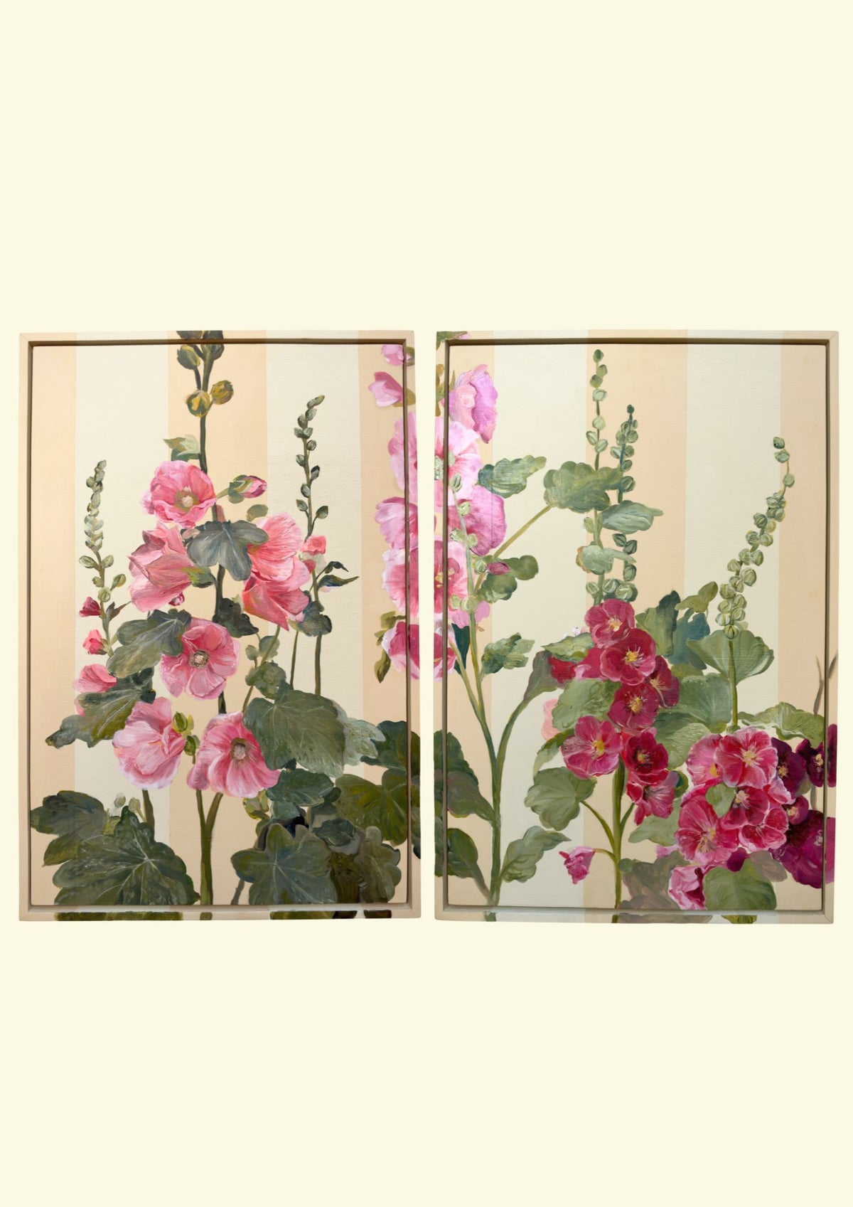 The Lost Garden of Hollyhock (Red)