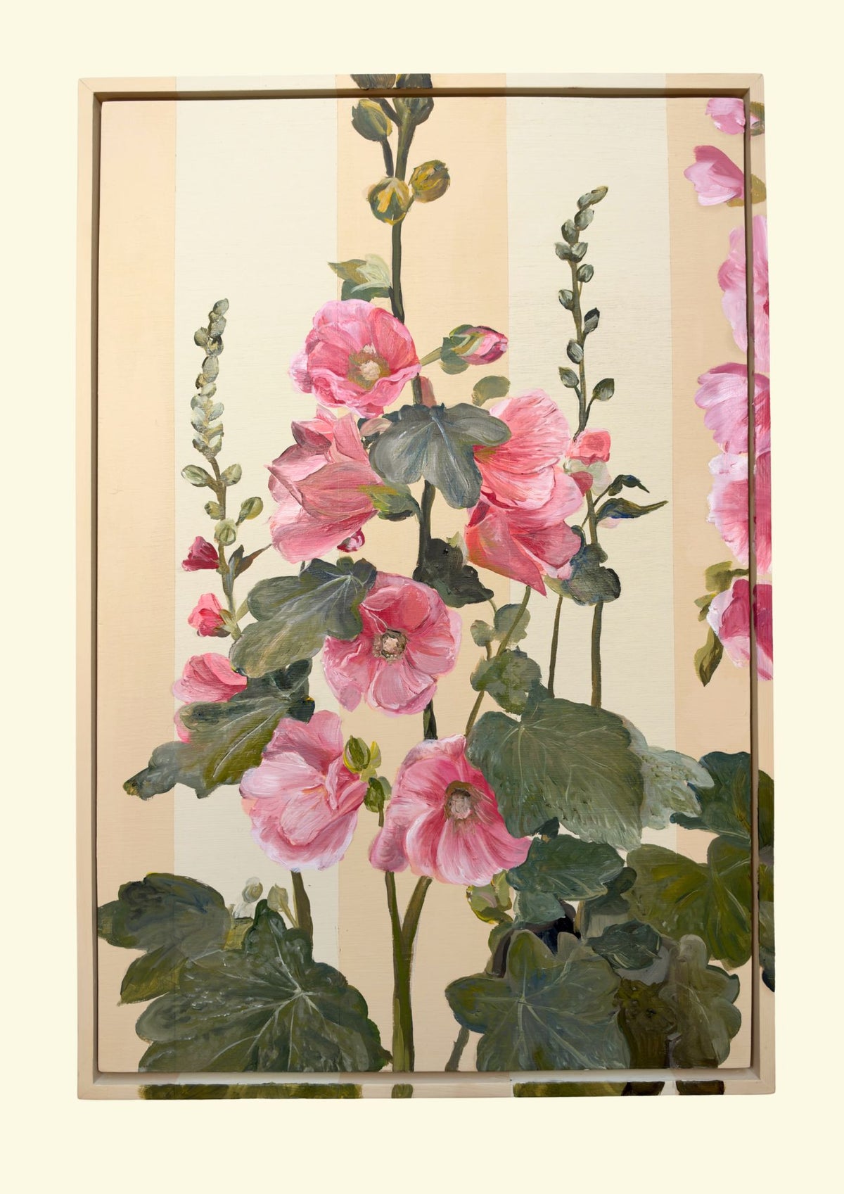 The Lost Garden of Hollyhock (Pink)