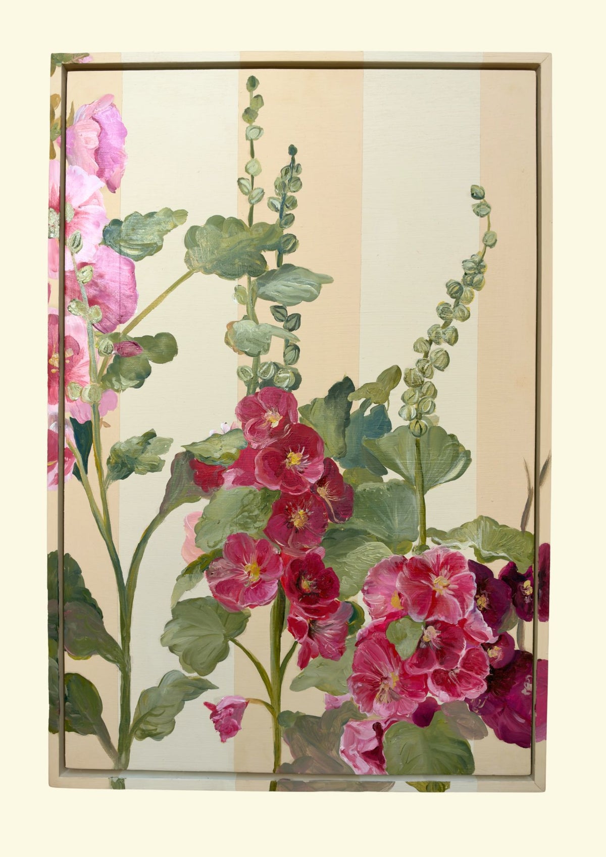 The Lost Garden of Hollyhock (Red)