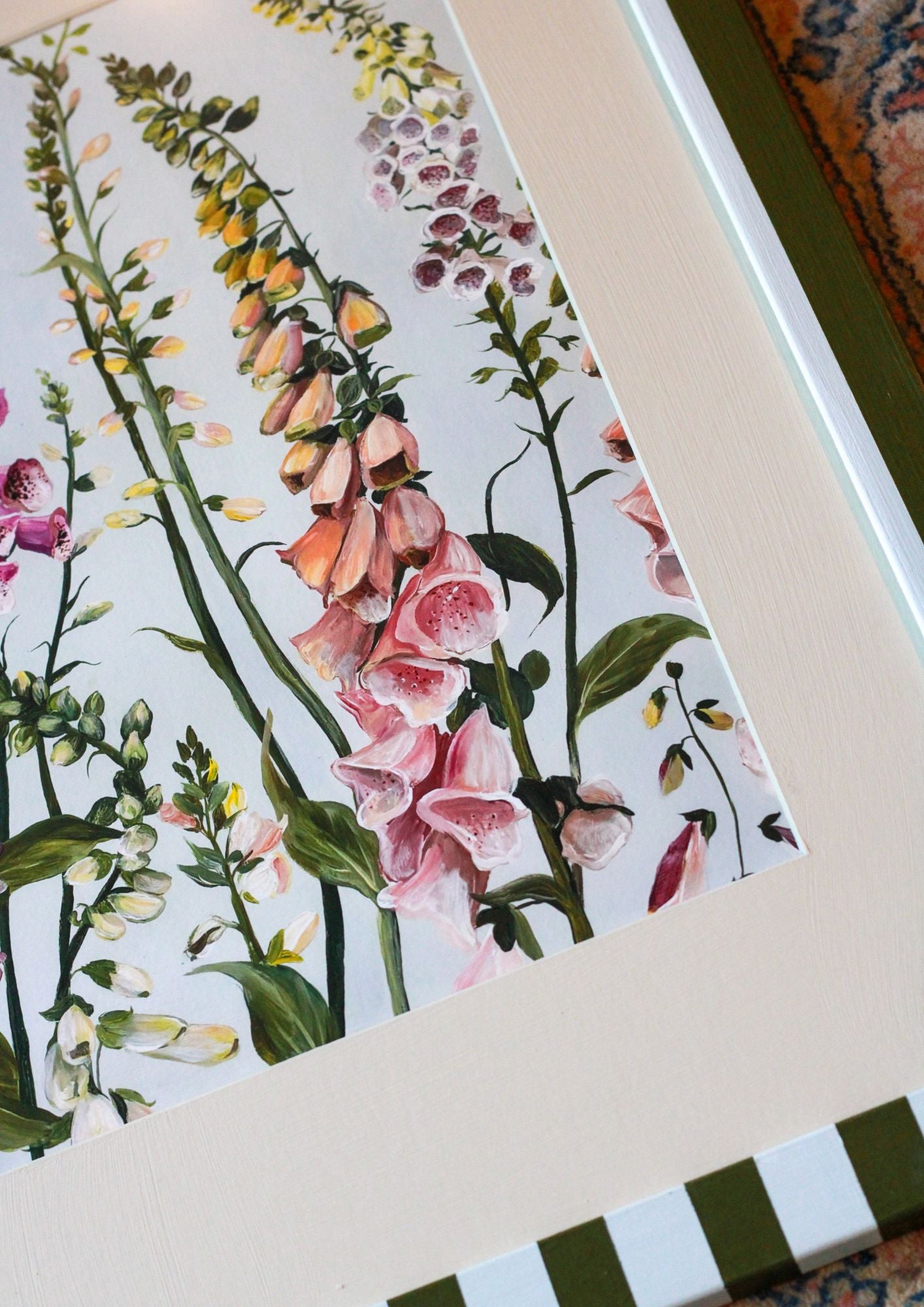 'For June' Framed Print mounted