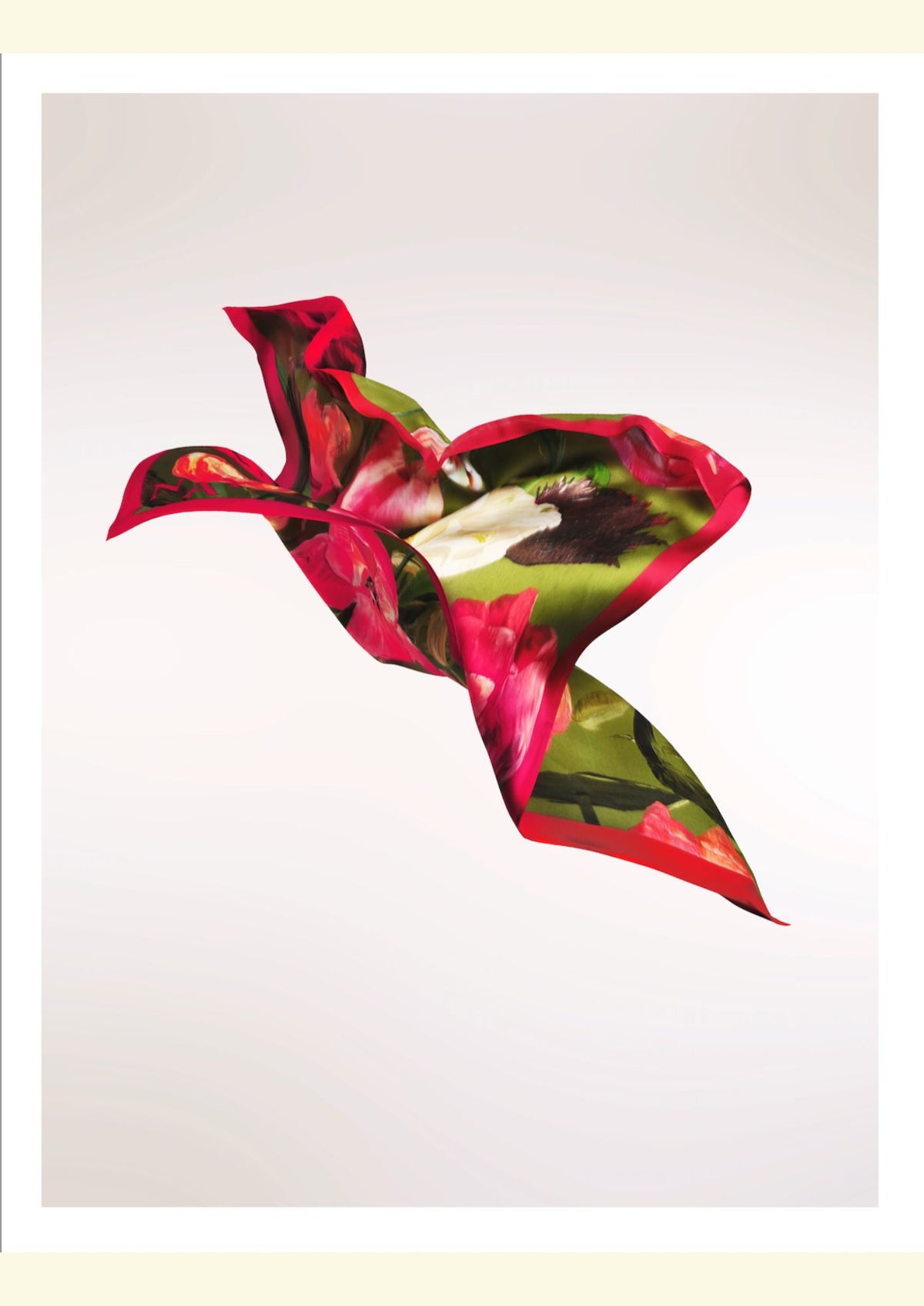 Tulip Silk Scarf