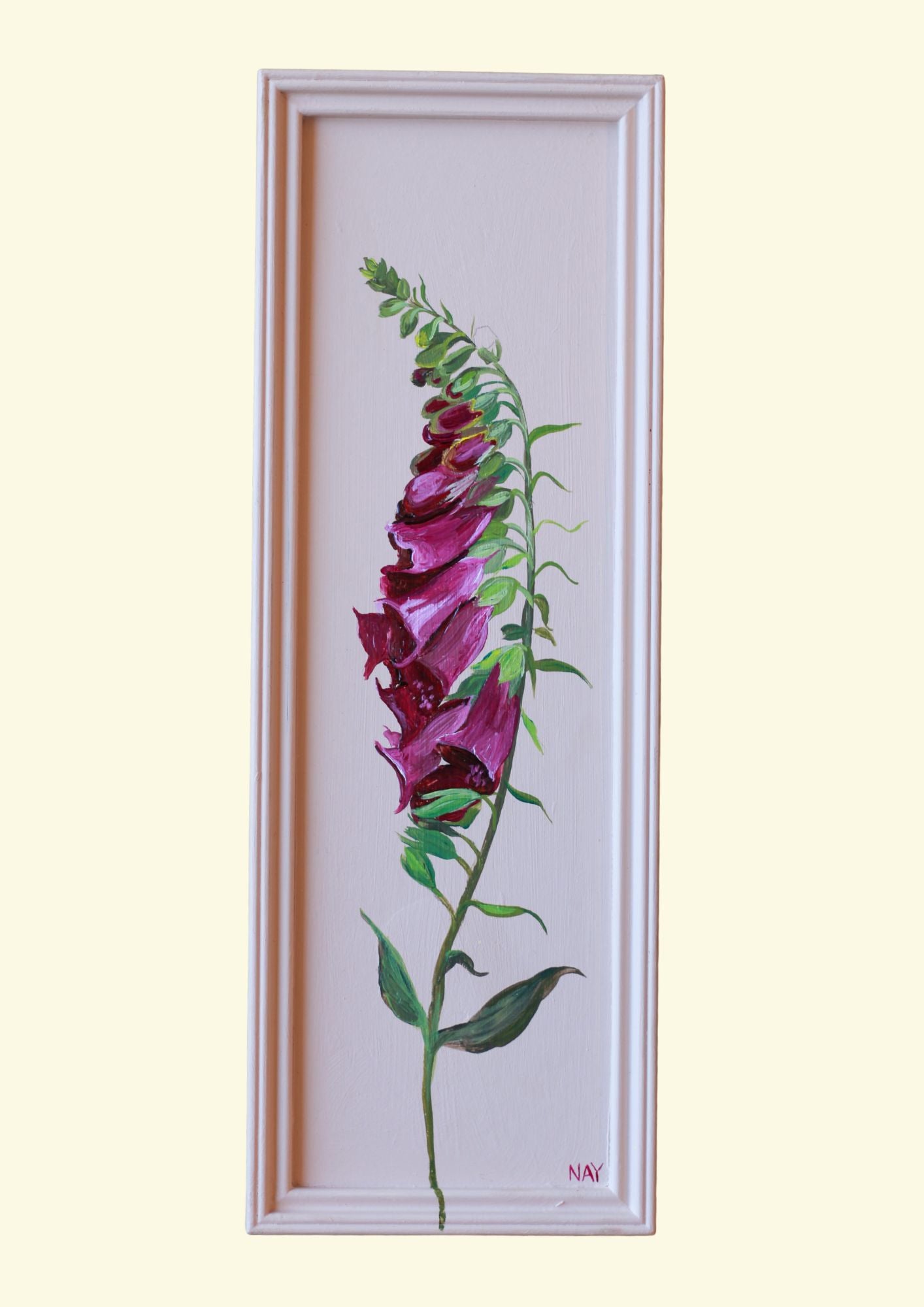 Foxglove in Damson