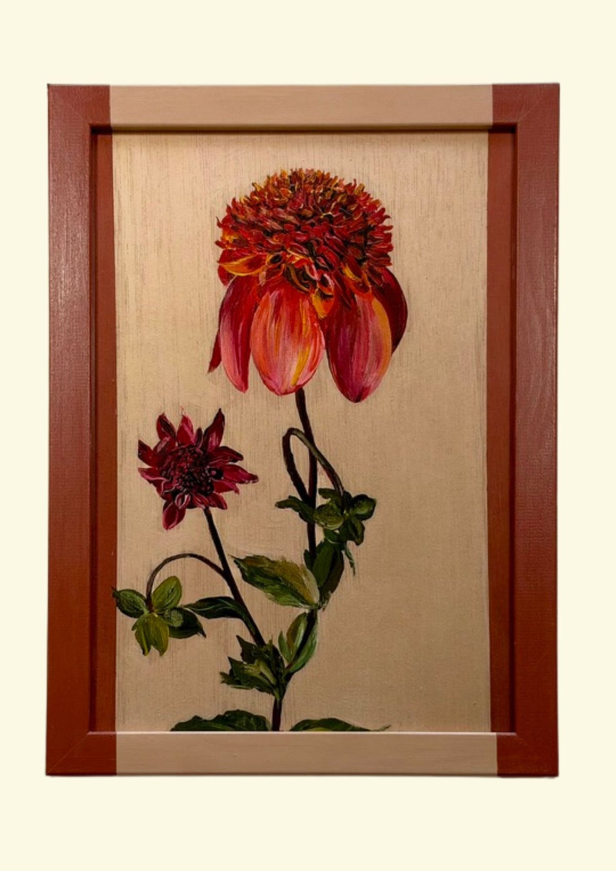 Totally Tangerine Framed Print