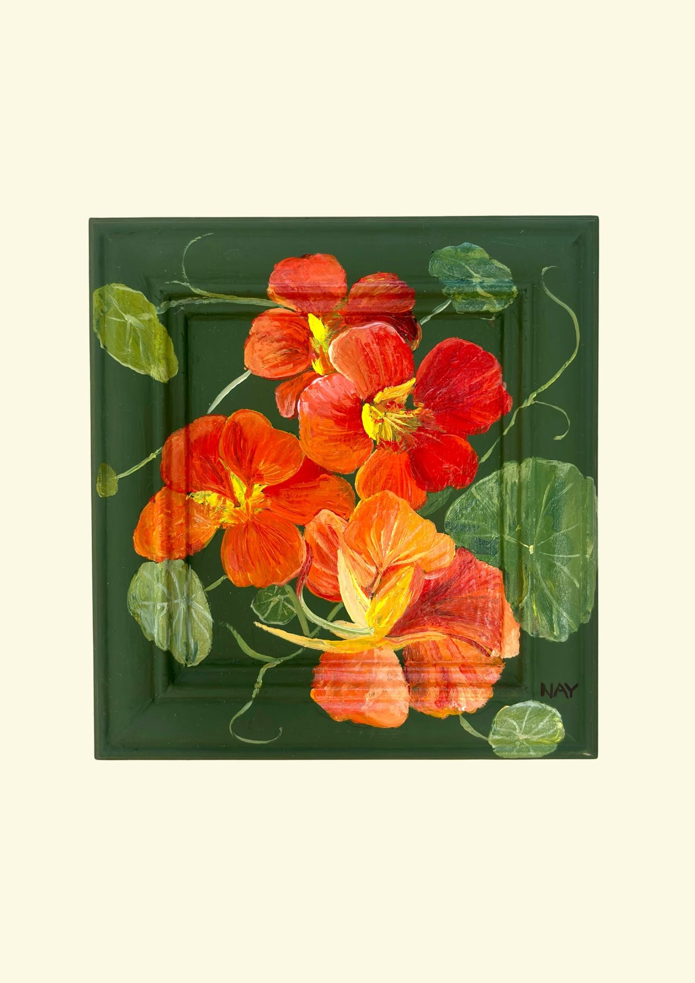 Littlest Green Nasturtium