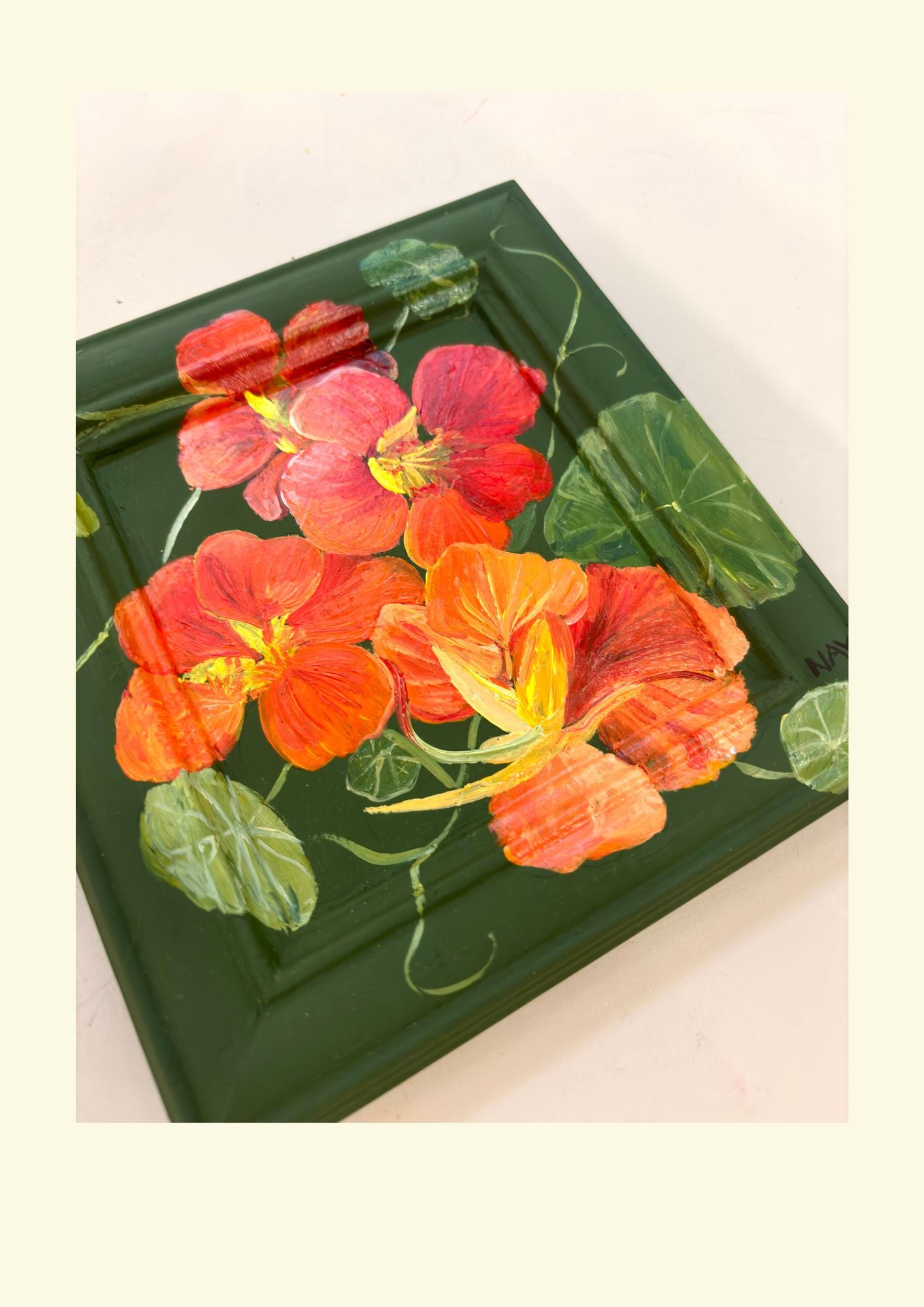 Littlest Green Nasturtium