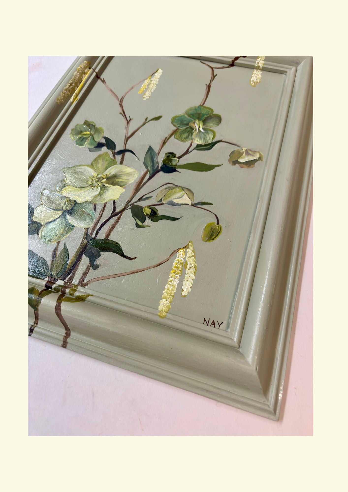 Hellebore & Hazel Branches