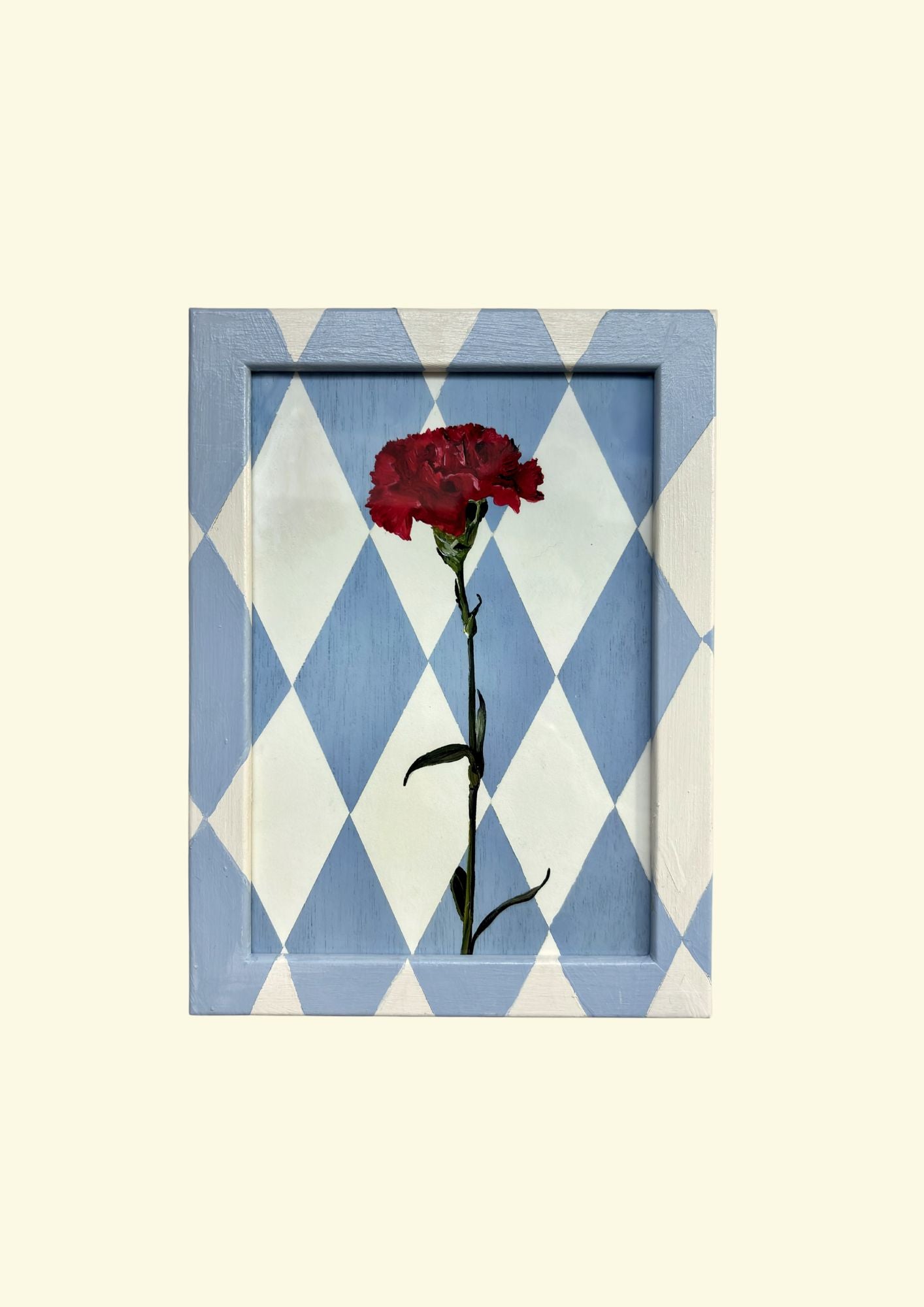 Carnation - January Birth Flower Framed Print