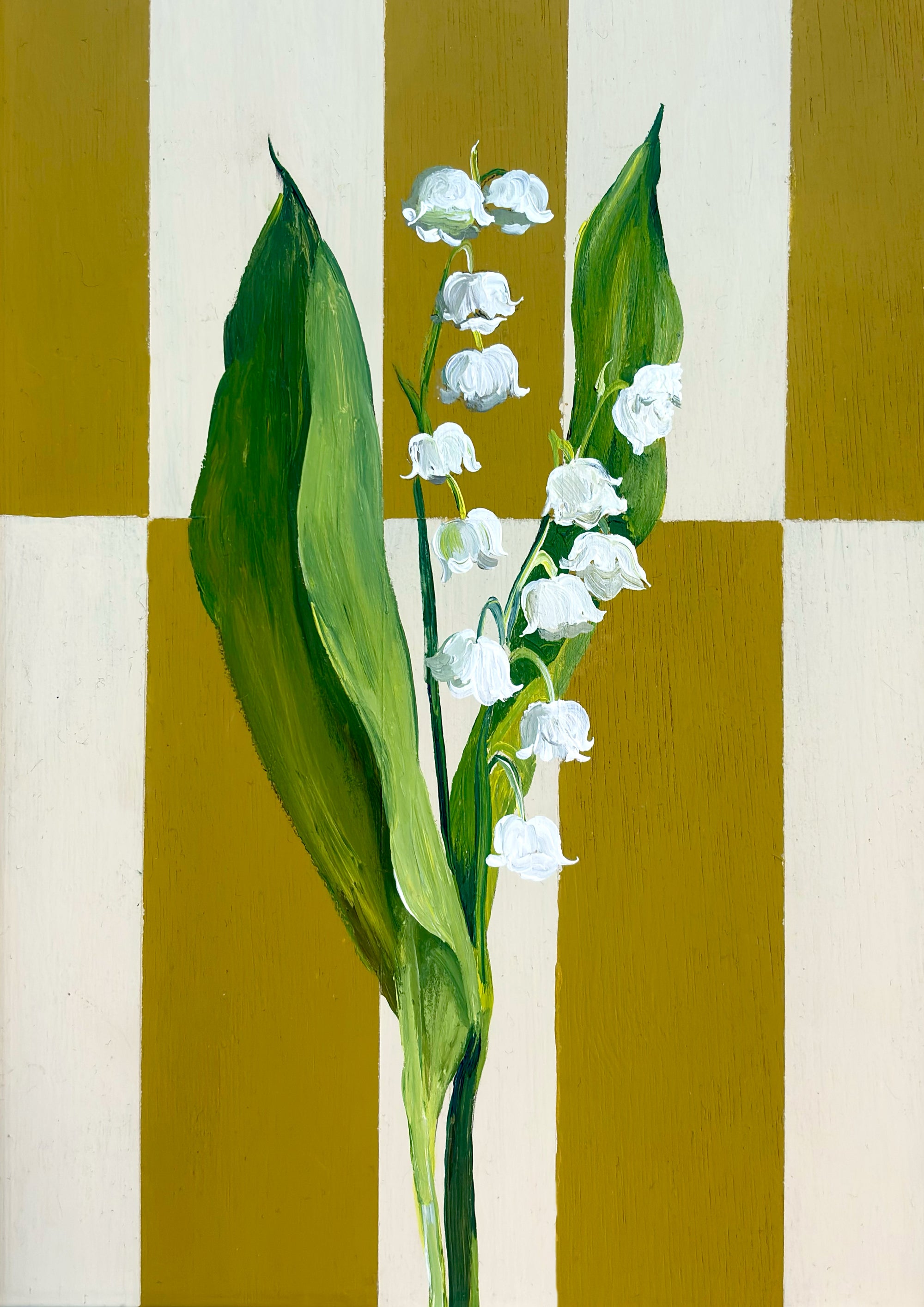 Lily of the Valley - May Birth Flower Framed Print