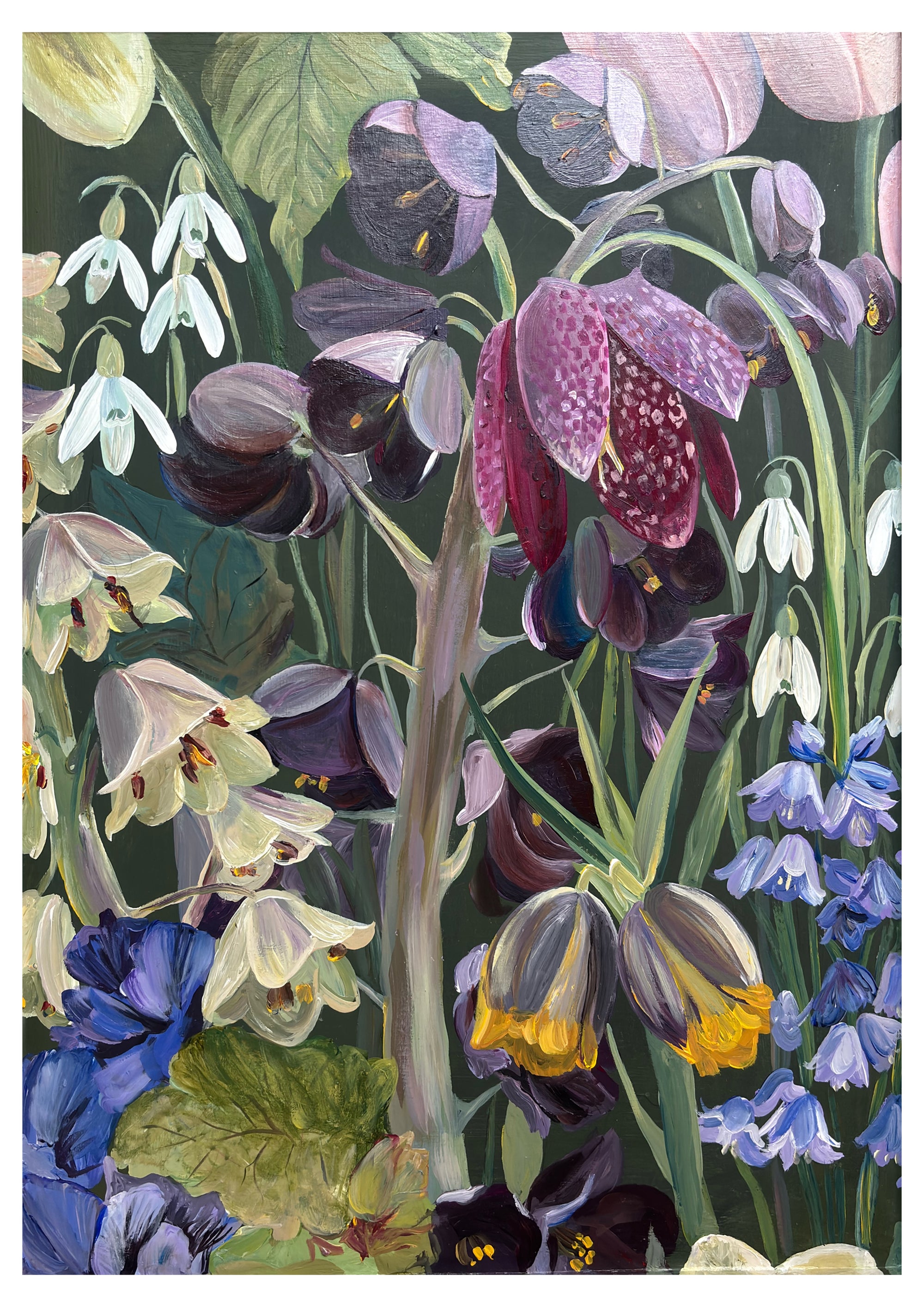 A painting for February Print