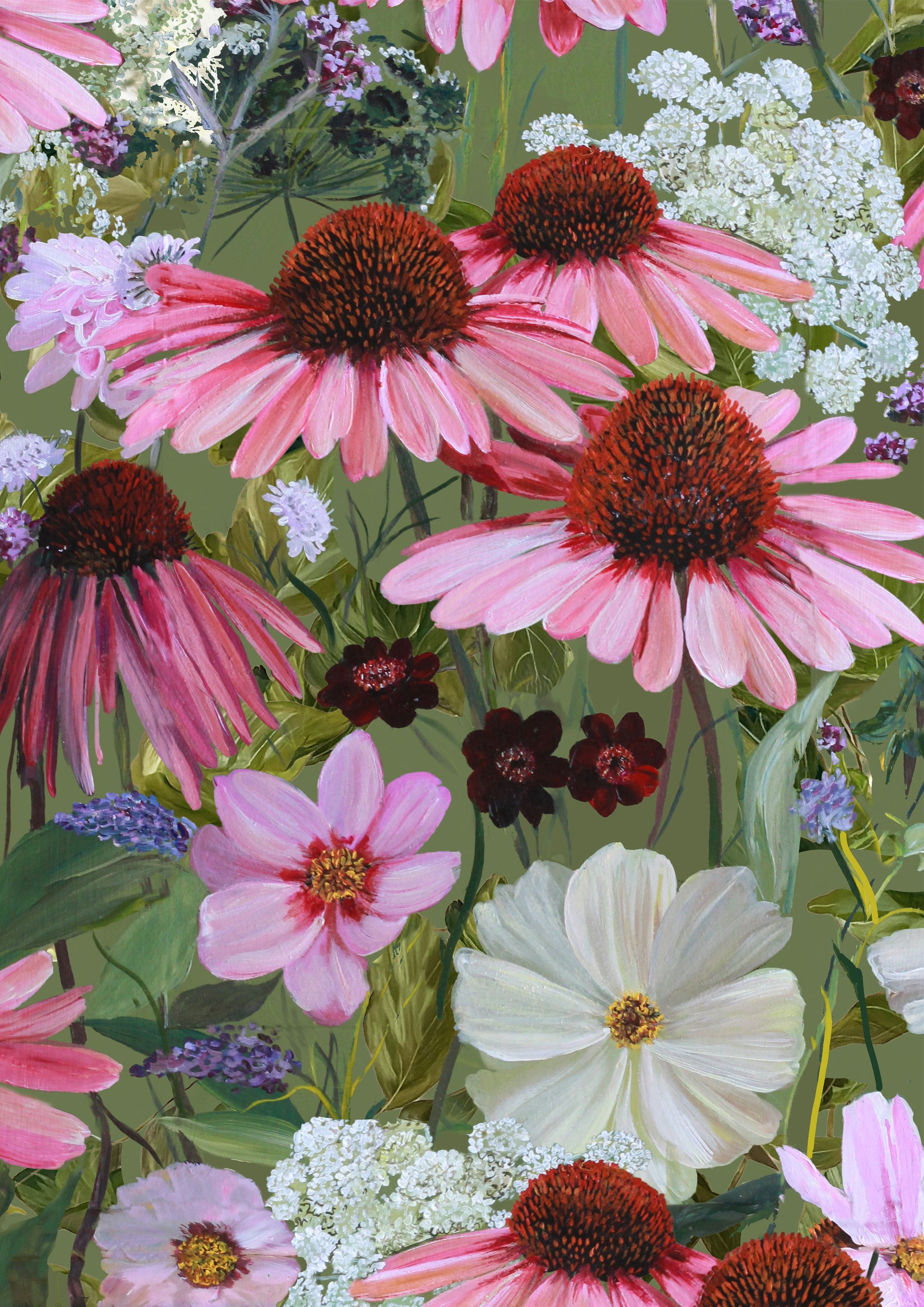 'For July' print