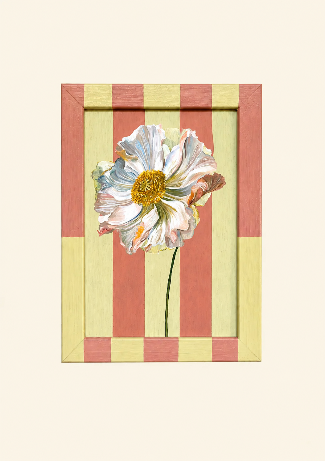 Poppy - August Birth Flower Framed Print