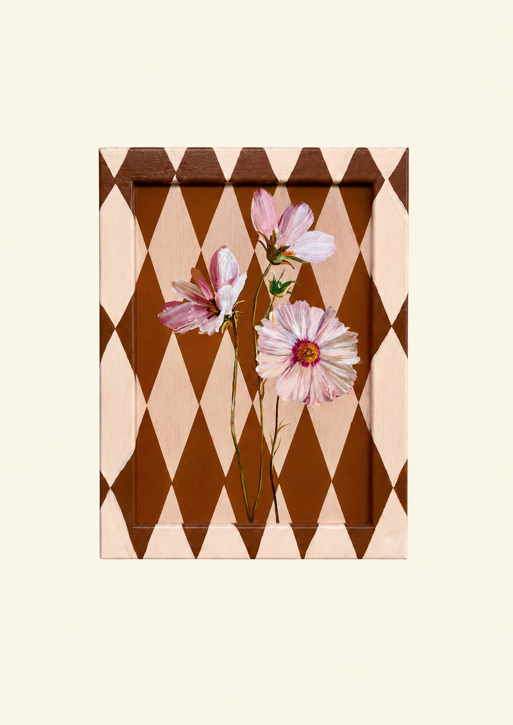 Cosmos - October Birth Flower Framed Print
