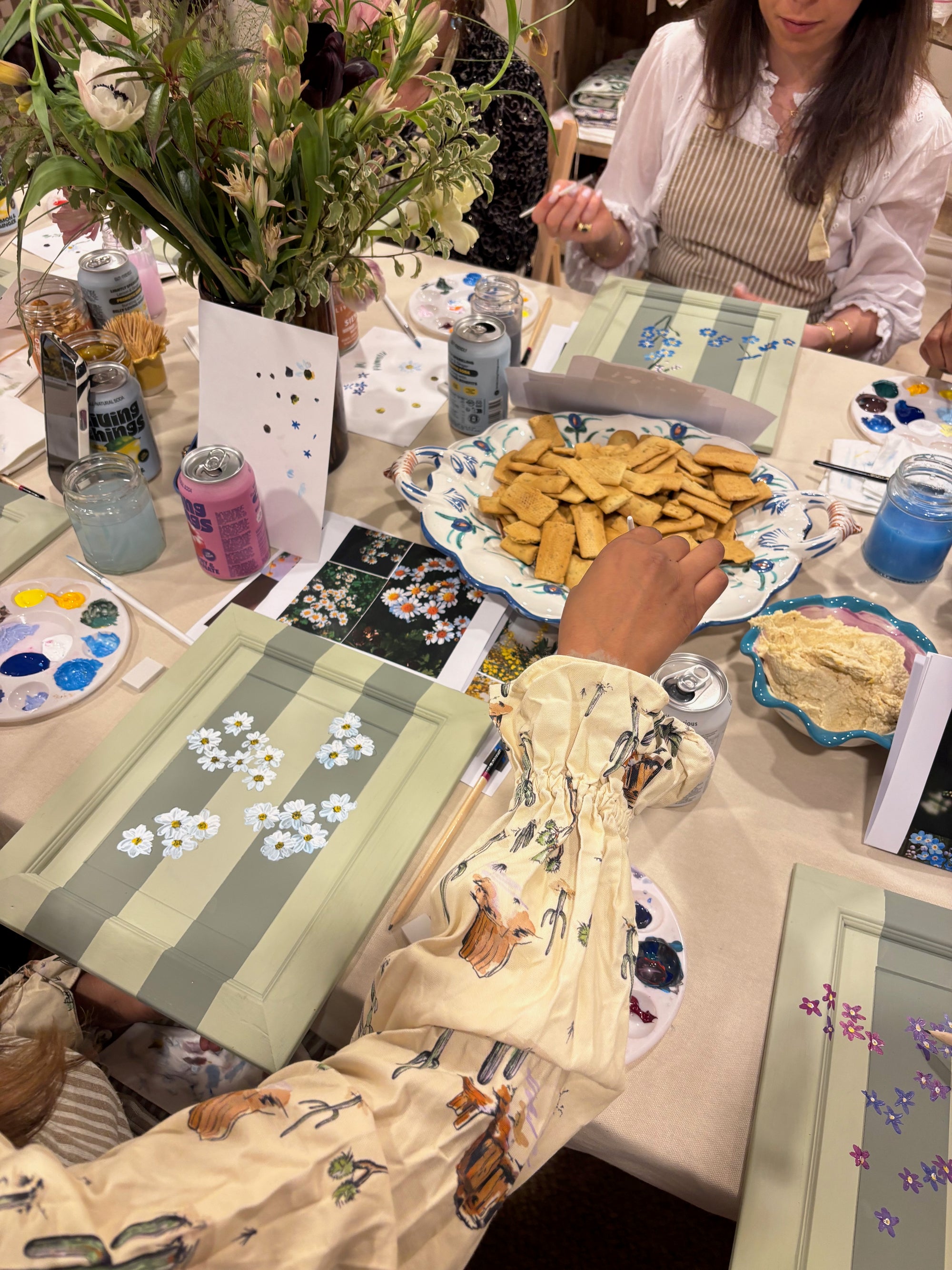 18th April | Botanical Flower Painting Workshop | Farnham