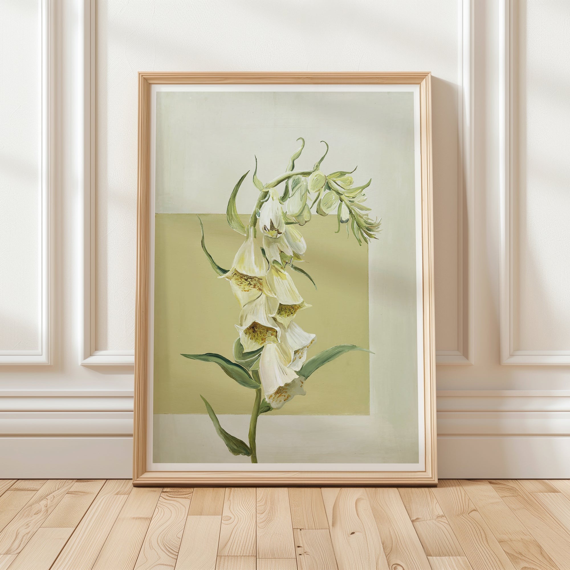 Butter Foxglove Print