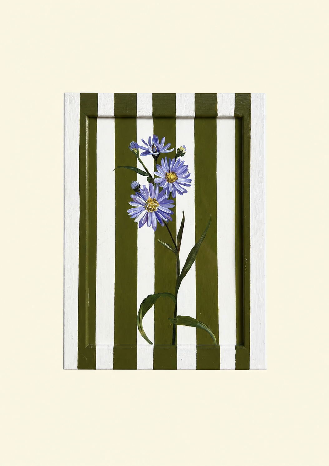 Aster - September Birth Flower Framed Print