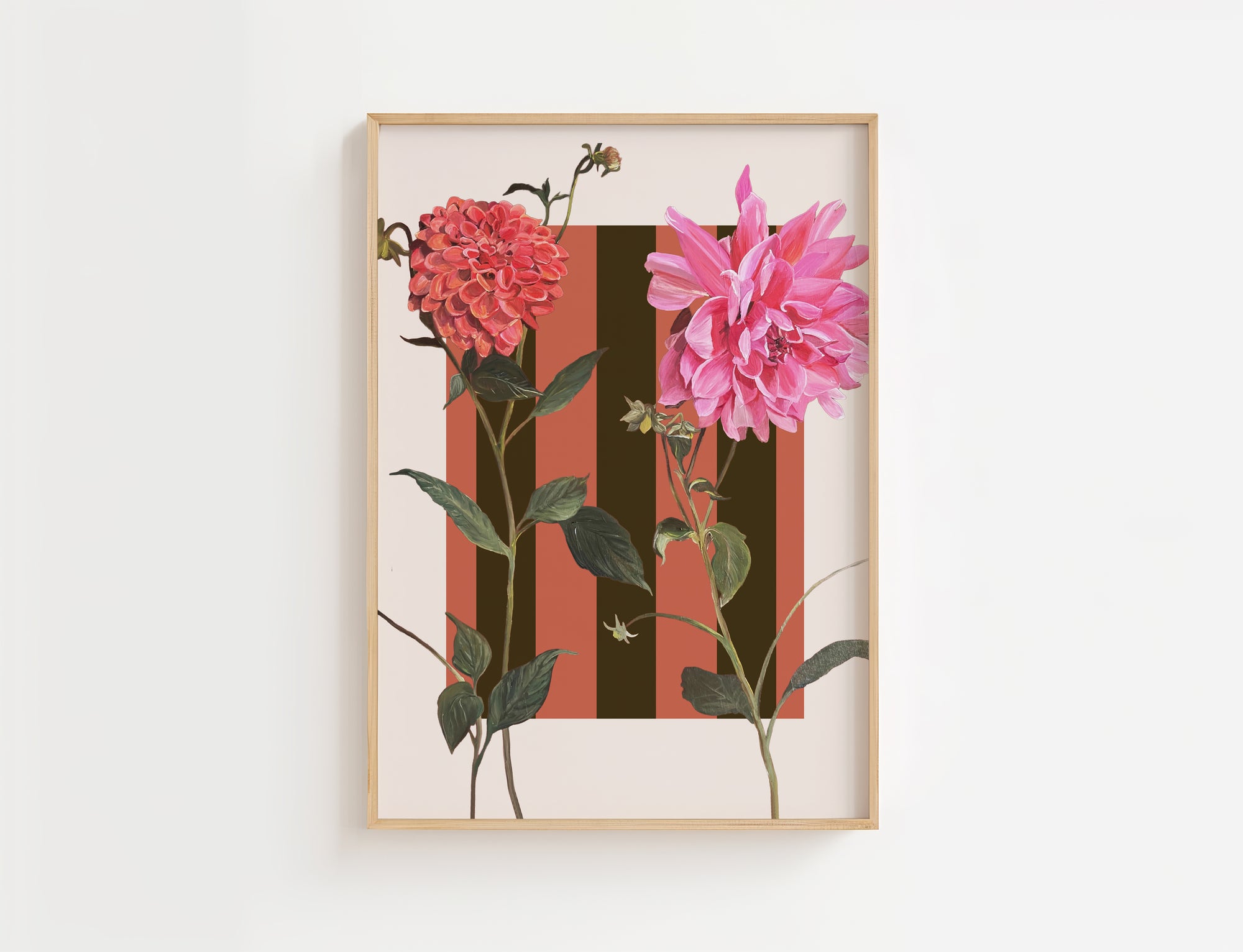 Dancing Dahlia Print