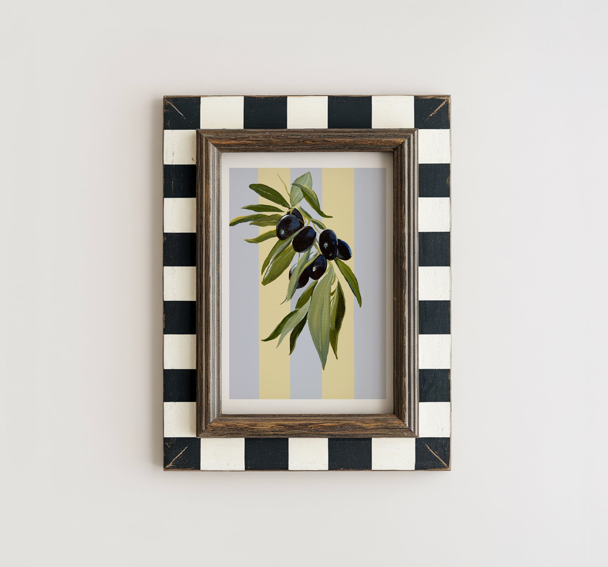 Olive Print